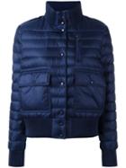 Moncler - Classic Puffer Jacket - Women - Polyimide/polyamide/polyester/feather Down - 0, Blue, Polyimide/polyamide/polyester/feather Down