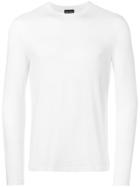 Giorgio Armani Crew Neck Top - White
