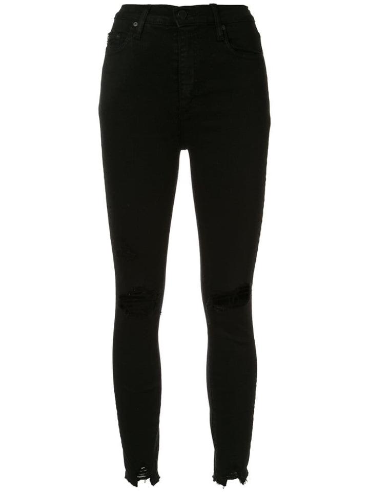 Nobody Denim Siren Skinny-fit Jeans - Black