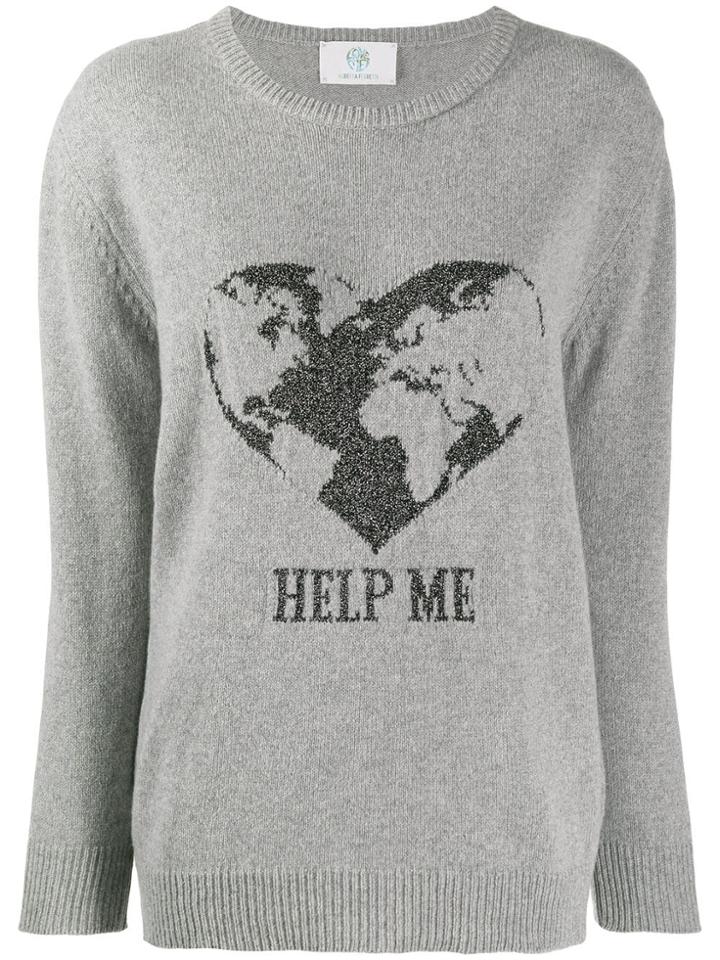 Alberta Ferretti Help Me Jumper - Grey