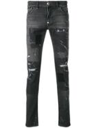 Philipp Plein Distressed Jeans - Grey