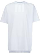 Y-3 Stripe Detail T-shirt, Men's, Size: Xl, White, Organic Cotton
