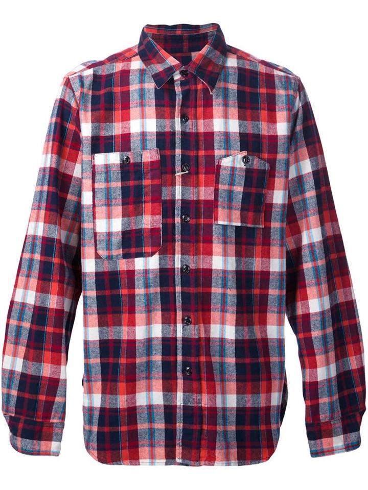Engineered Garments Plaid 'work' Shirt