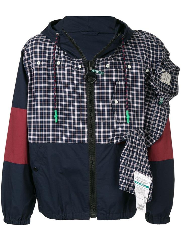 Maison Mihara Yasuhiro Deconstructed Shirt Jacket - Blue