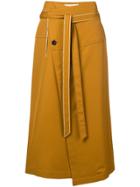 Marni High-waisted Mid-lenght Skirt - Yellow & Orange