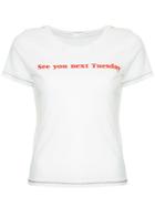 Mother See You Next Tuesday T-shirt - White