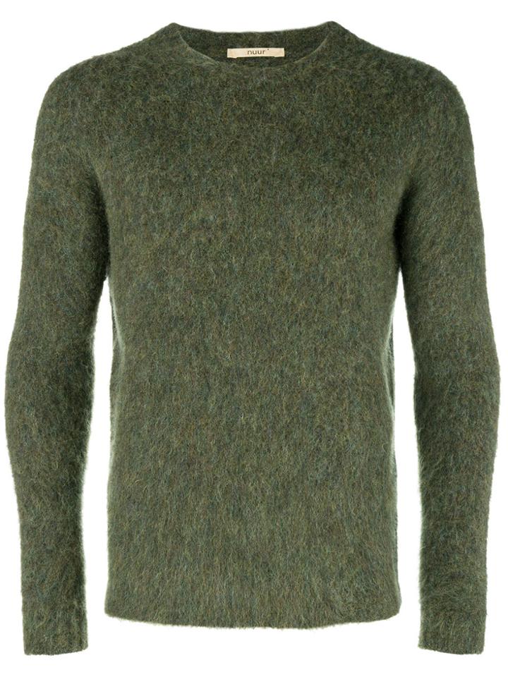 Nuur Textured Jumper - Green