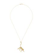 Marc Alary Diamond Monkey Pendant Necklace - Metallic