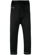 Hache - Cropped Trousers - Women - Acetate/cupro/viscose - 42, Women's, Black, Acetate/cupro/viscose