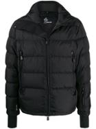 Moncler Grenoble Logo Print Padded Jacket - Black
