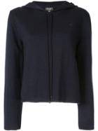 Chanel Pre-owned Knitted Hoodie - Blue