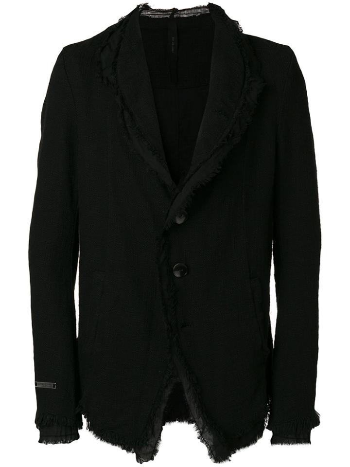 Army Of Me Frayed Edges Blazer - Black