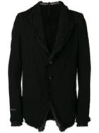 Army Of Me Frayed Edges Blazer - Black