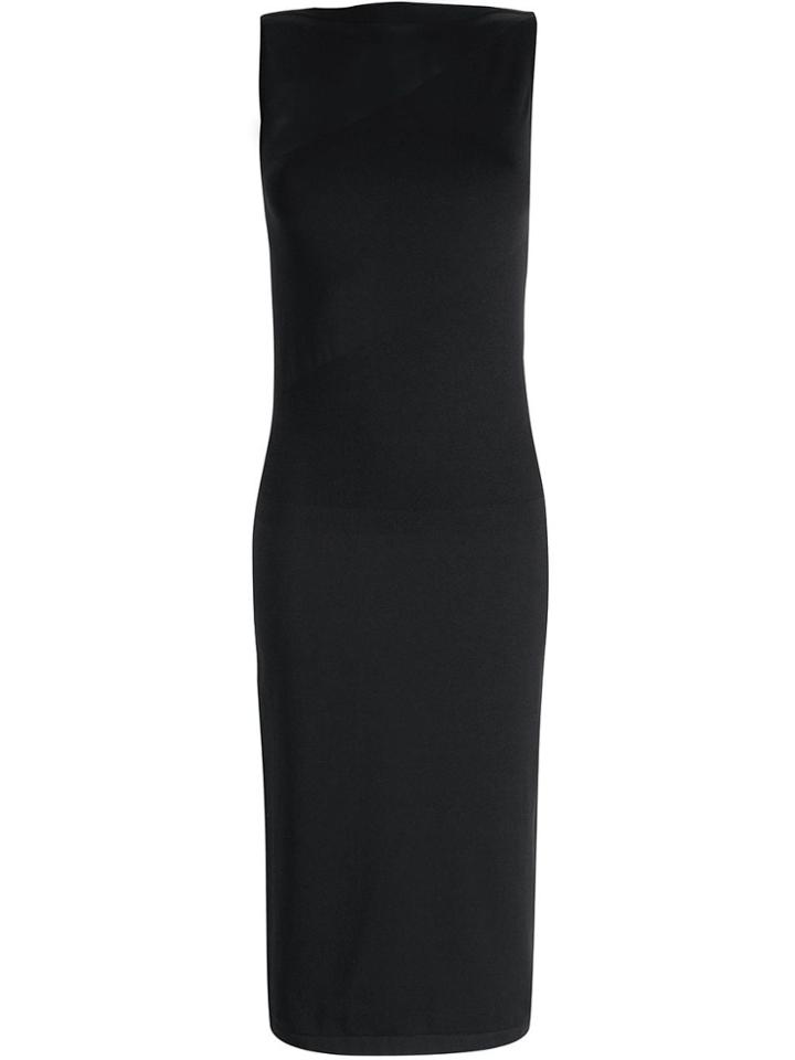 Wolford Python Sleeveless Midi Dress - Black