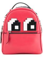 Les Petits Joueurs Baby Mick Eyes Backpack - Red