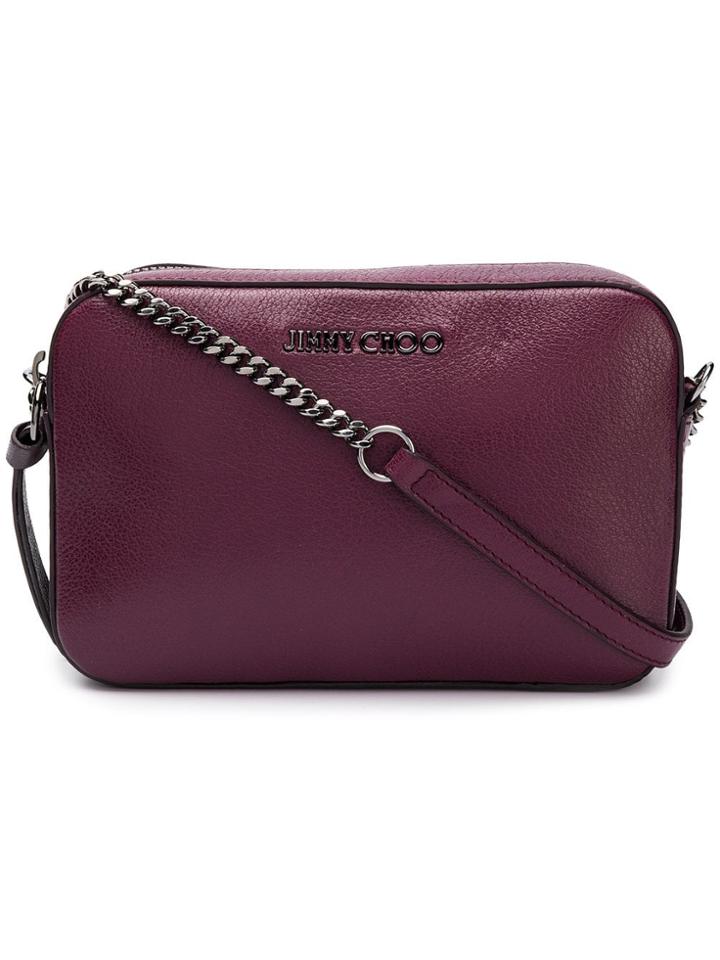 Jimmy Choo Quinn Crossbody Bag - Pink & Purple