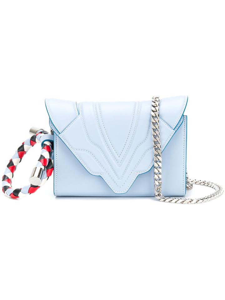 Elena Ghisellini Felina Shoulder Bag - Blue