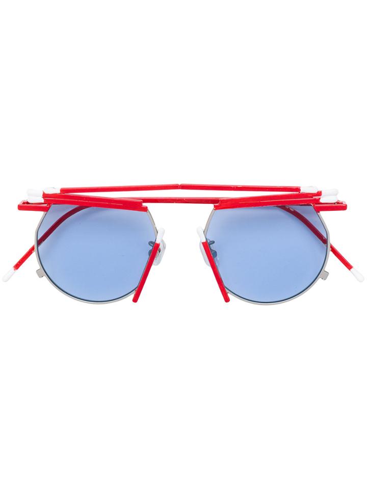 Henrik Vibskov Match Glasses - Red