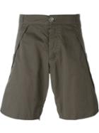 Telfar Patch Pocket Shorts, Adult Unisex, Size: Small, Grey, Cotton