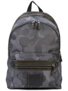 Coach Wild Beast Print Academy Backpack - Grey
