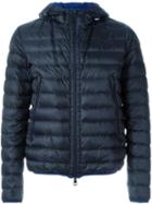 Moncler Hooded Padded Jacket, Men's, Size: 1, Black, Polyimide/polyamide/feather Down