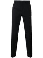 Dolce & Gabbana Tailored Trousers, Men's, Size: 52, Grey, Cotton/virgin Wool