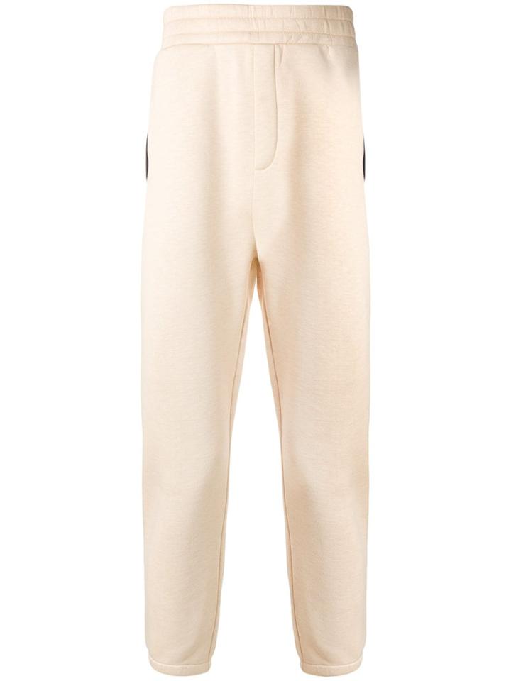 Drôle De Monsieur High Waisted Track Pants - Nude & Neutrals
