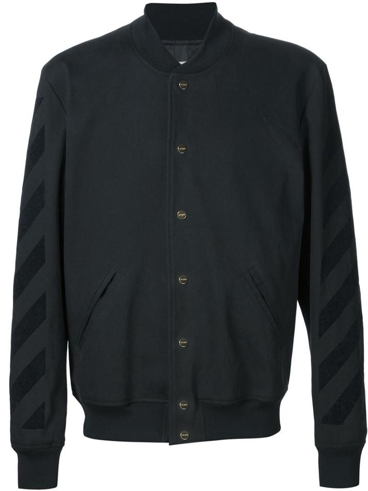 Off-white 'tone On Tone' Varsity Jacket