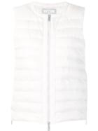 Peserico Padded Gilet - White