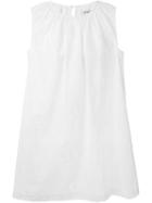 Kenzo 'oui Non' Dress, Women's, Size: 38, White, Cotton/spandex/elastane/polyester