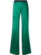 Jeffrey Dodd Flared Trousers - Pink & Purple