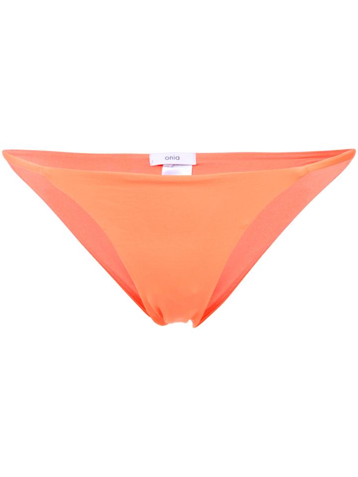 Onia Rochelle Bikini Briefs - Yellow & Orange