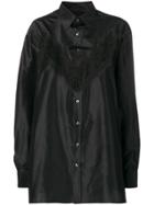 Maison Margiela Buttoned Lace Shirt - Black