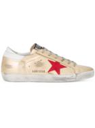 Golden Goose Deluxe Brand Gold Superstar Sneakers - Metallic