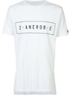 Zanerobe Logo Print T-shirt, Men's, Size: Small, White, Cotton