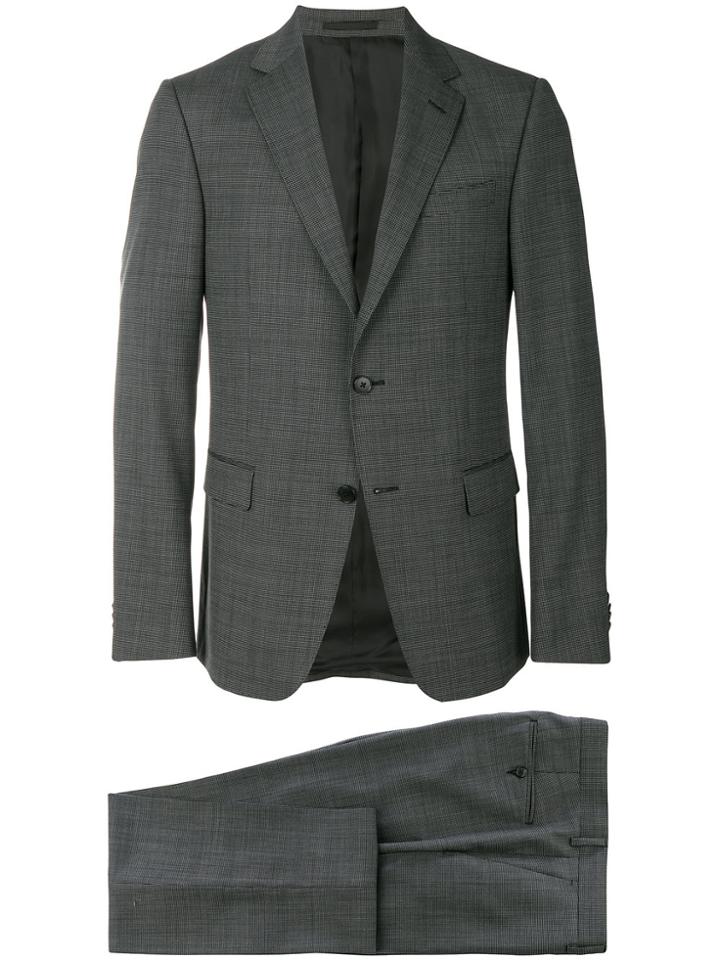 Z Zegna Classic Tailored Suit - Black