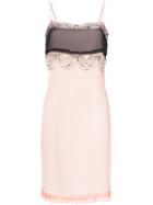 Prada Beaded Slip Dress - Yellow & Orange