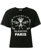 Isabelle Blanche Logo Print T-shirt - Black