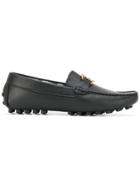 Roberto Cavalli Kids Buckled Mocassins - Black