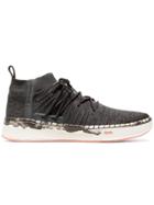 Brand Black Black Delta Shibori Sneakers - Grey