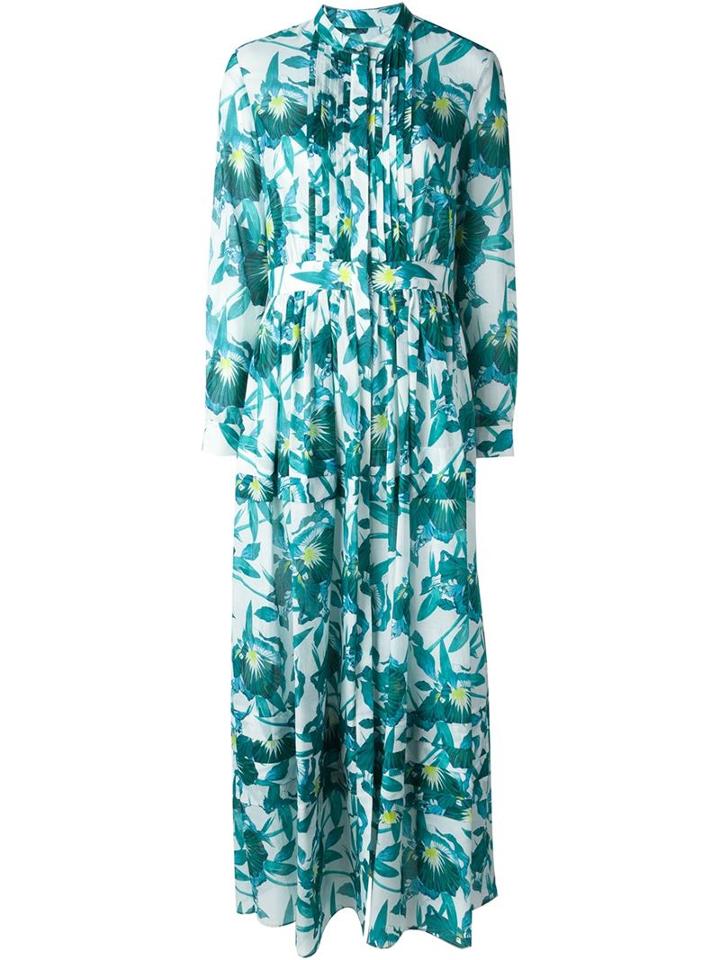 Temperley London 'shelby' Tuck Maxi Dress