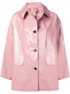 Kassl Lacquer Short Coat - Pink