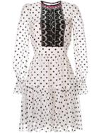 Temperley London Polka Dot Dress - White