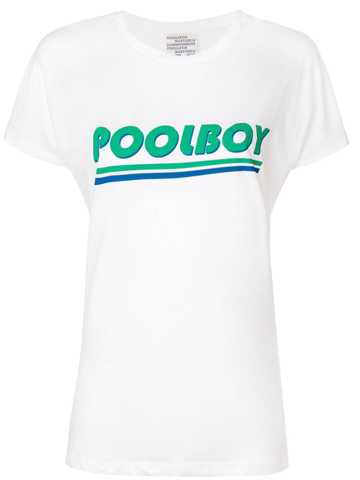 Baum Und Pferdgarten Pool Boy T-shirt - White