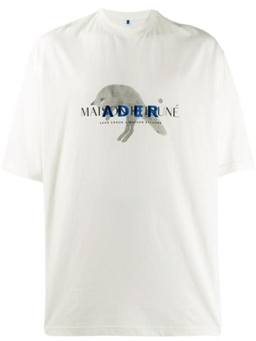 Maison Kitsuné Ader Error X Maison Kitsuné T-shirt - White