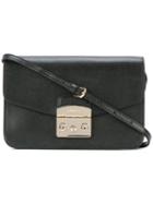 Furla - Flap Crossbody Bag - Women - Leather - One Size, Women's, Black, Leather
