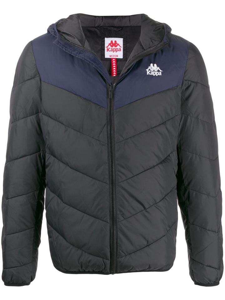 Kappa Logo Padded Jacket - Black