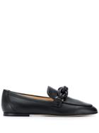 Tod's Knot Detail Loafers - Black
