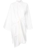 Uma Wang Cinched Mid-length Shirt - White
