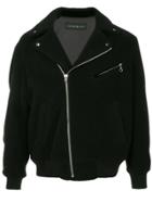 Roarguns Biker Bomber Jacket - Black